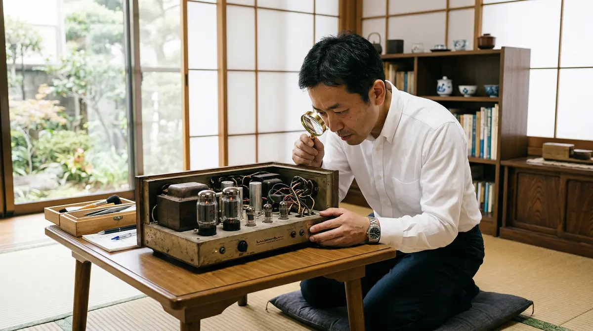 オーディオ査定の様子