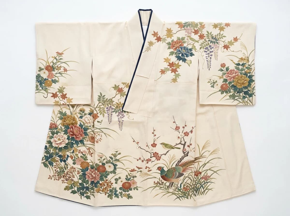 加賀友禅 訪問着