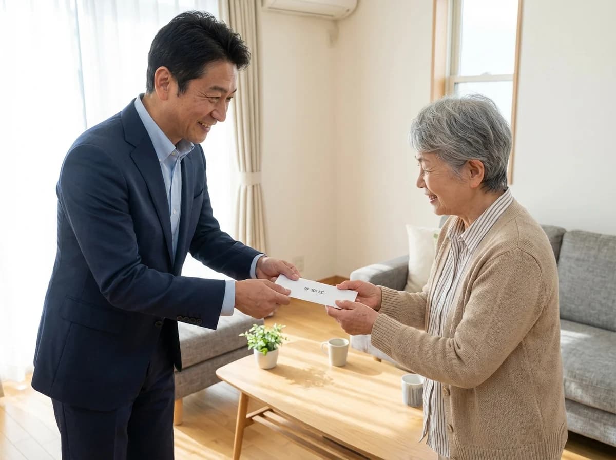 その場で現金お支払い