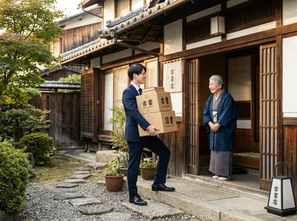 何百冊でもご自宅まで伺います