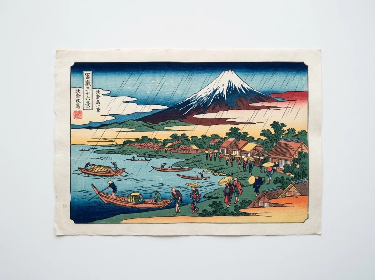 浮世絵版画 歌川広重